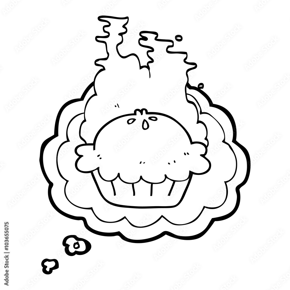 thought bubble cartoon pie thought bubble cartoon pie