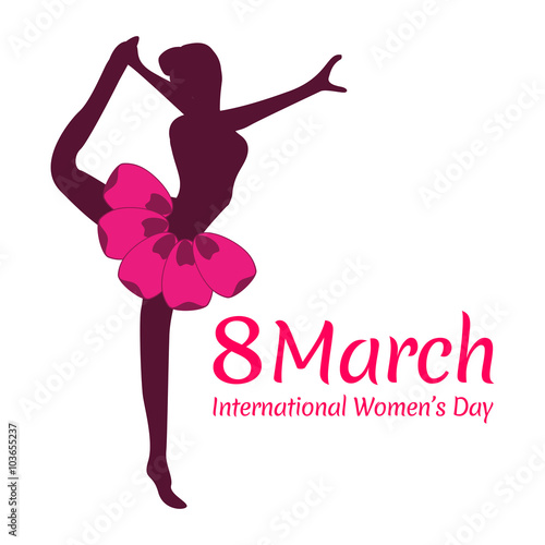 illustration of Happy Women's Day concept