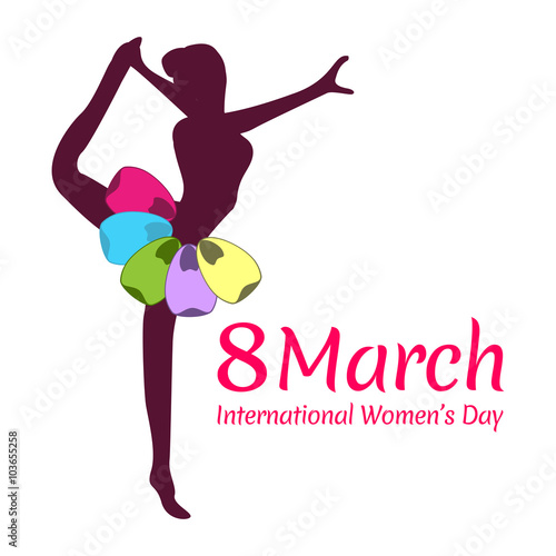 illustration of Happy Women's Day concept