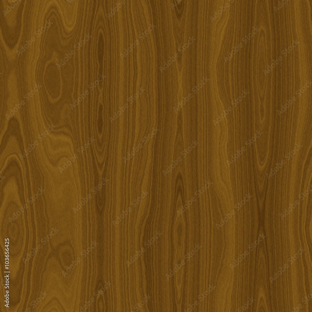 Naklejka premium Illustration of brown wood seamless texture or background