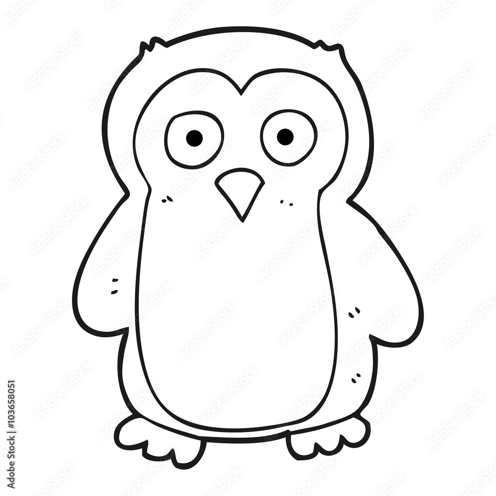black and white cartoon penguin black and white cartoon penguin