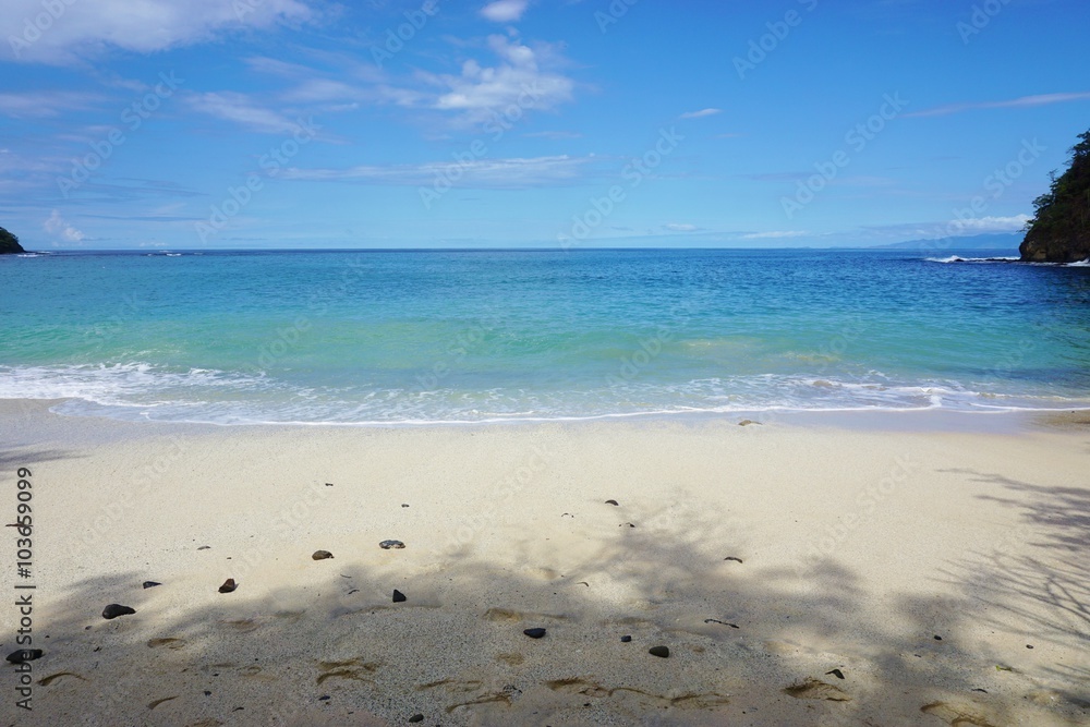 The quiet Playa Virador in Peninsula Papagayo in Guanacaste, Costa Rica