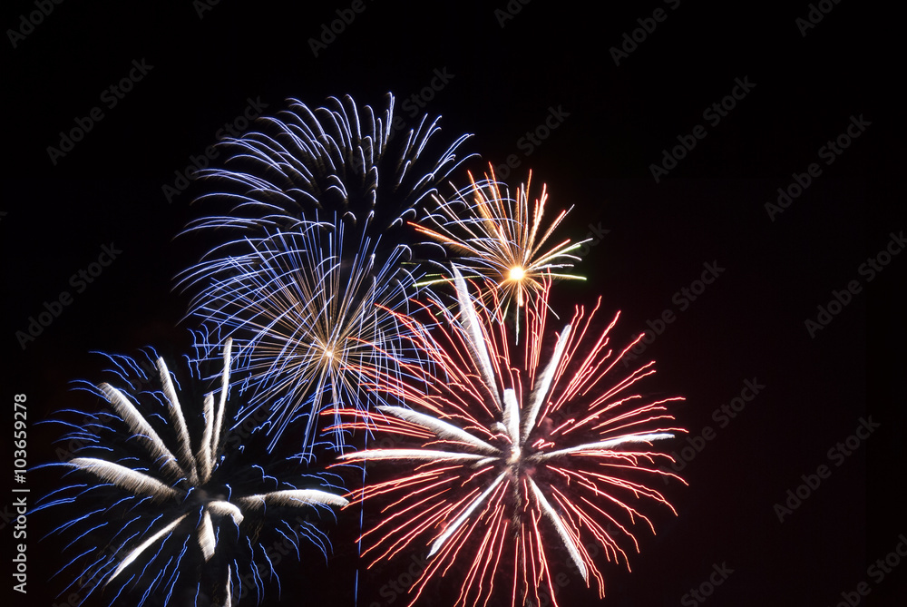 Obraz premium Party Fireworks