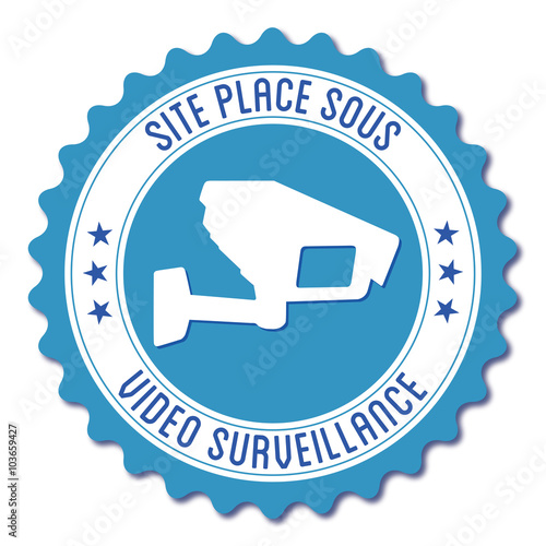 Logo site sous vidéo surveillance.