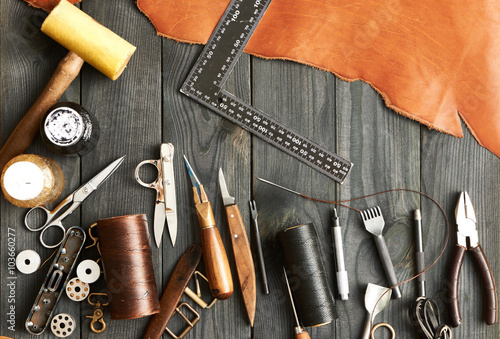 Leather crafting tools