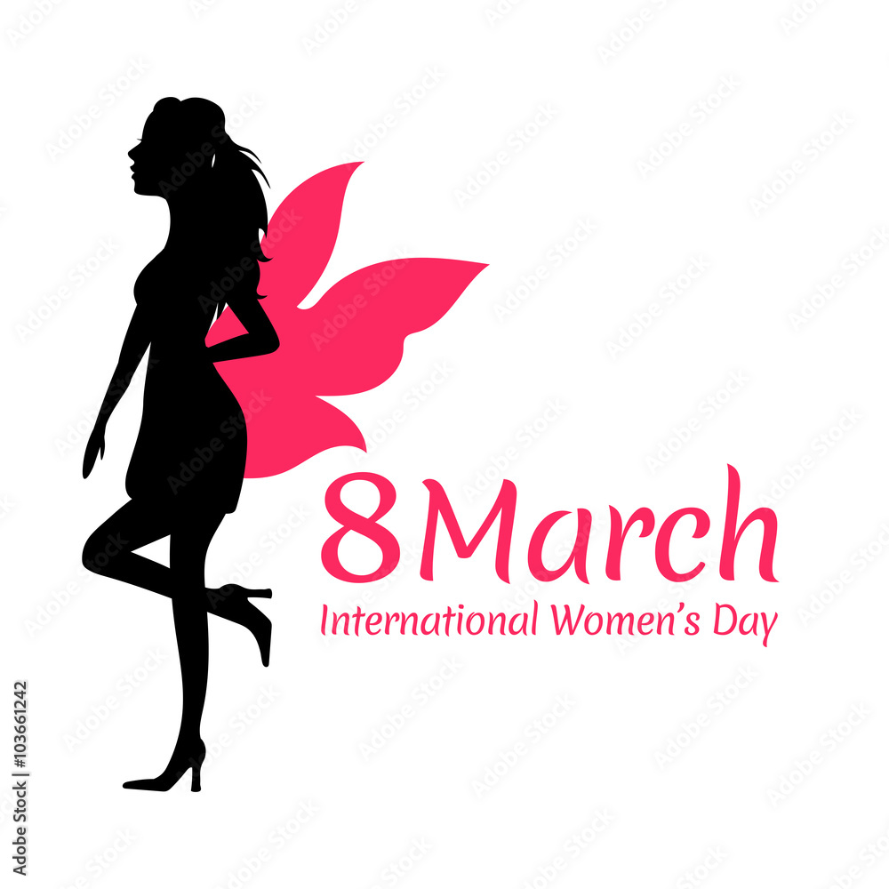 illustration of Happy Women's Day concept illustration of Happy Women's Day concept