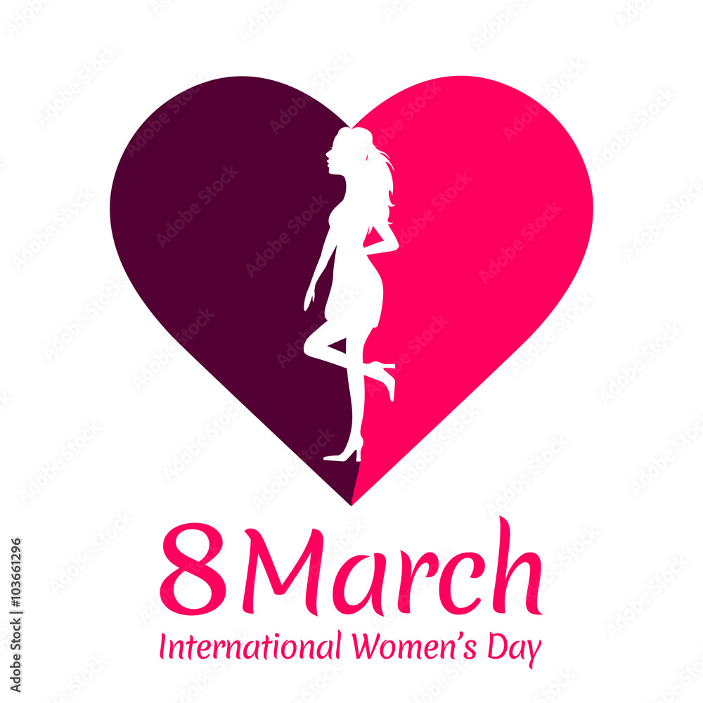 illustration of Happy Women's Day concept illustration of Happy Women's Day concept