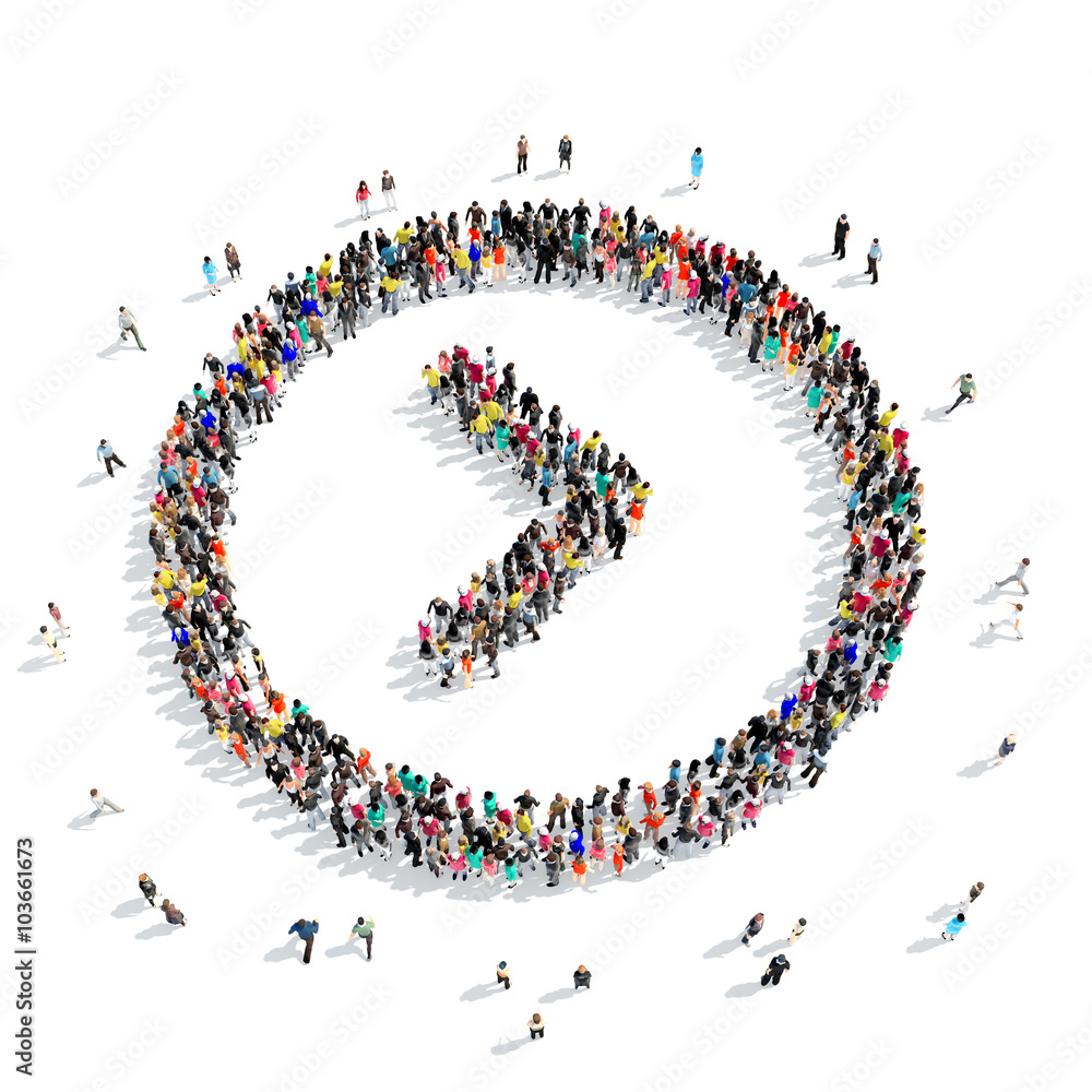 group people shape arrow group people shape arrow