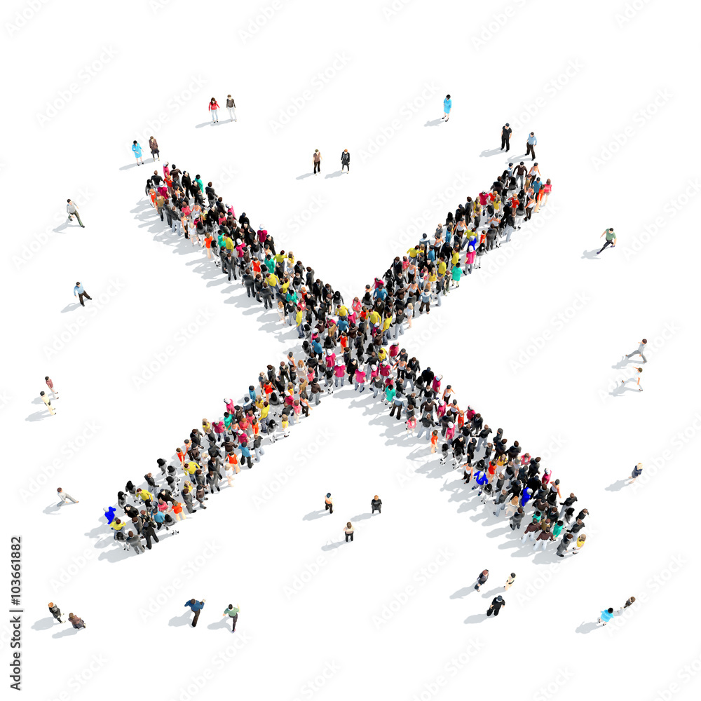 people shape check mark people shape check mark