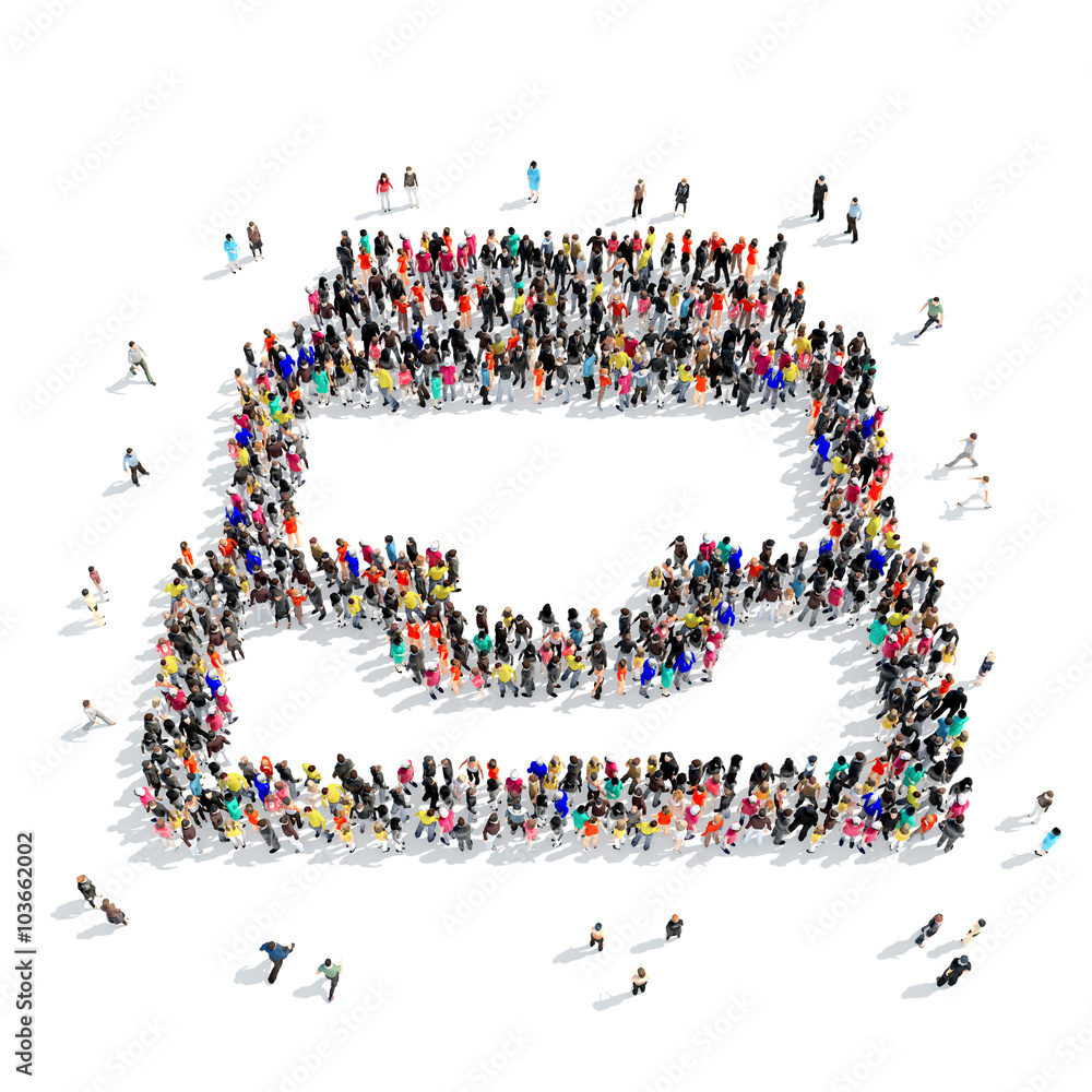 people shape tray people shape tray
