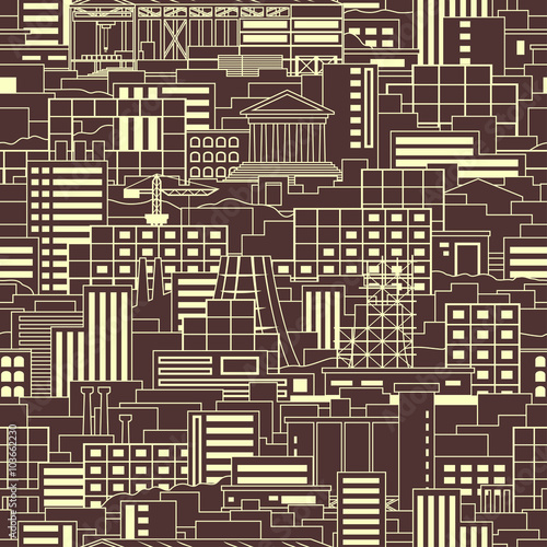 Industrial pattern linear