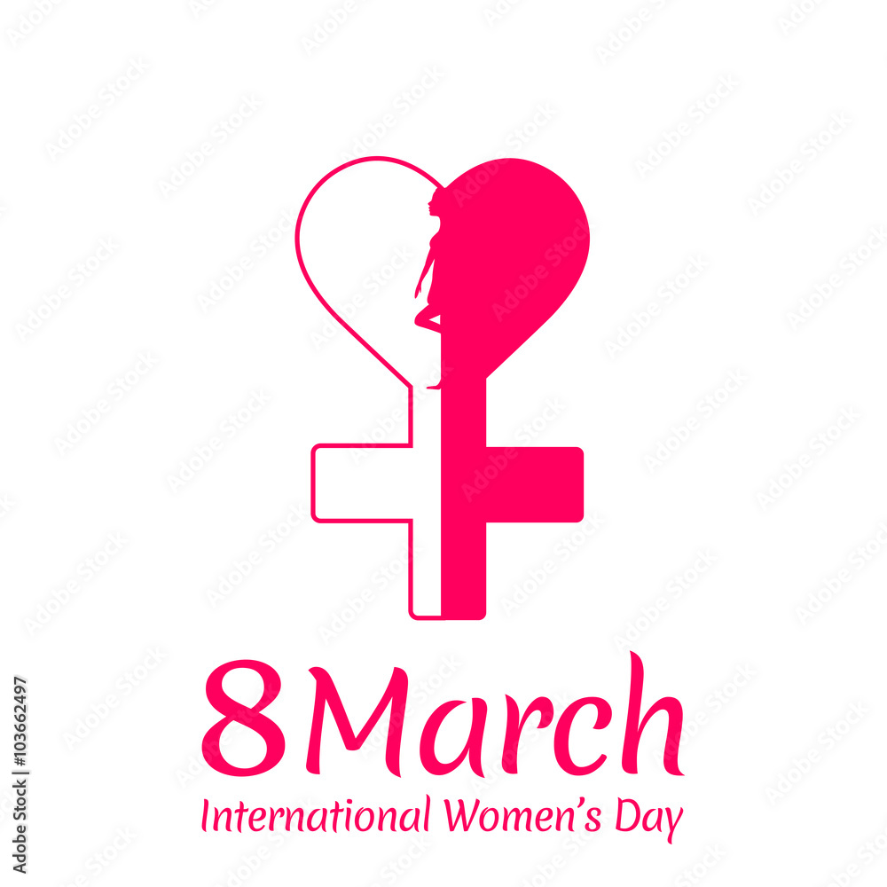 illustration of Happy Women's Day concept illustration of Happy Women's Day concept