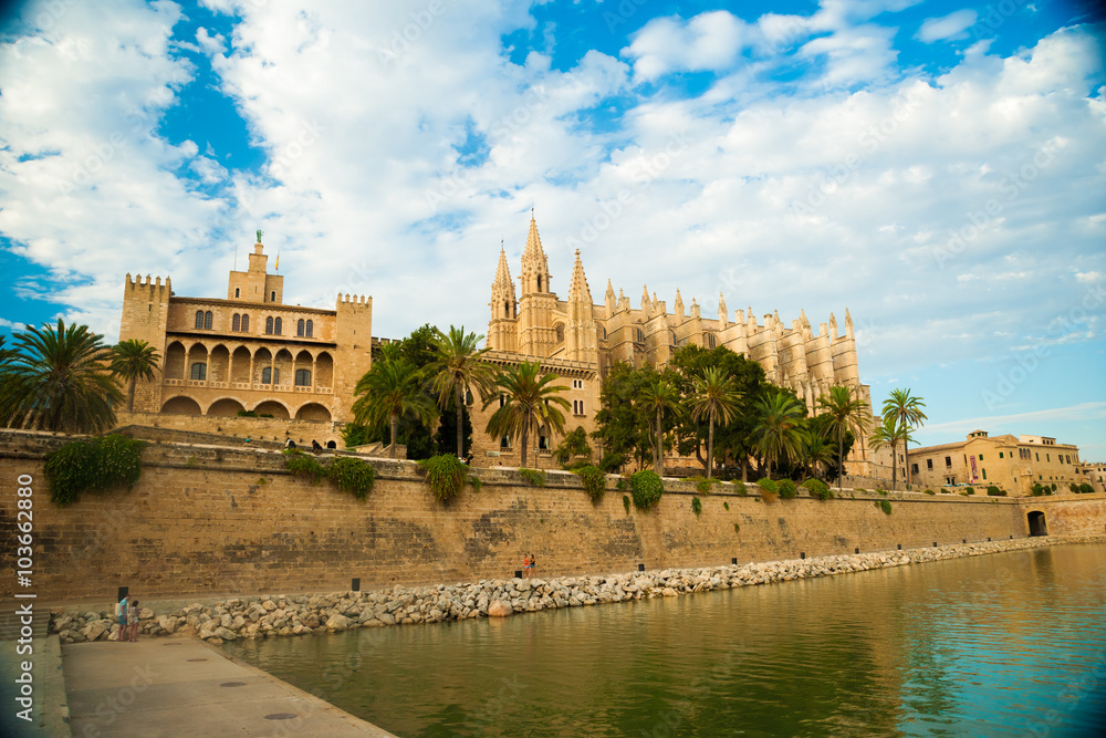 Cathedral of Palma de Mallorca. 