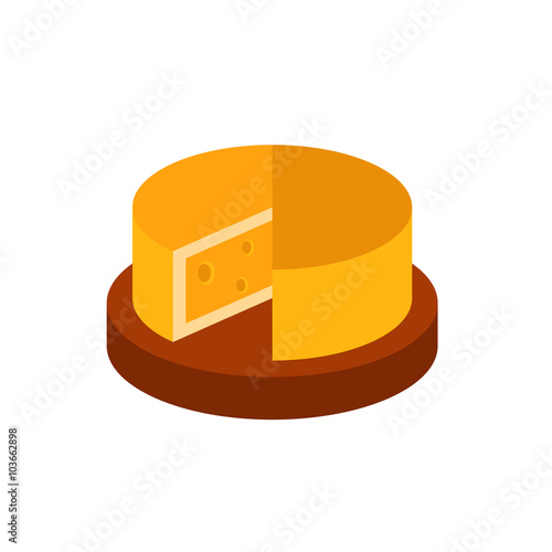 Cheese Vector Icon