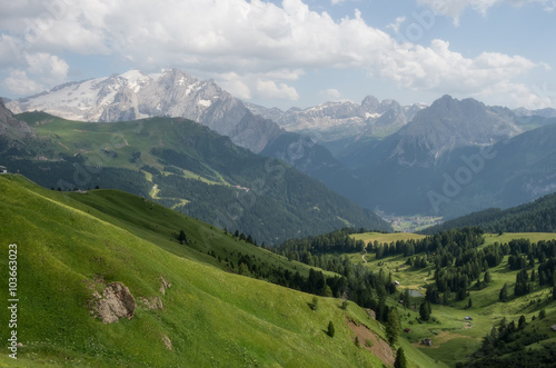 Mountain landscape in Dolomites, Italy © arkady_z