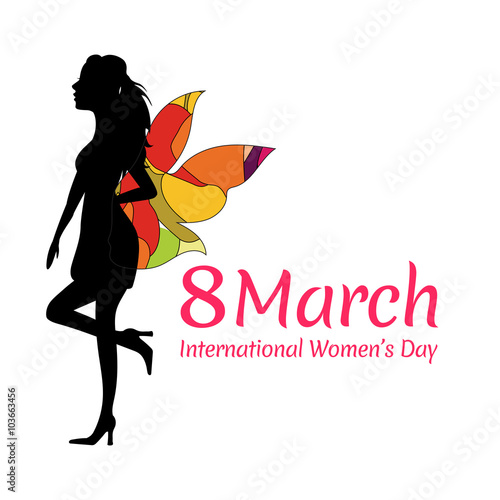 illustration of Happy Women's Day concept