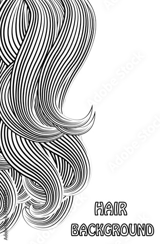 hair background