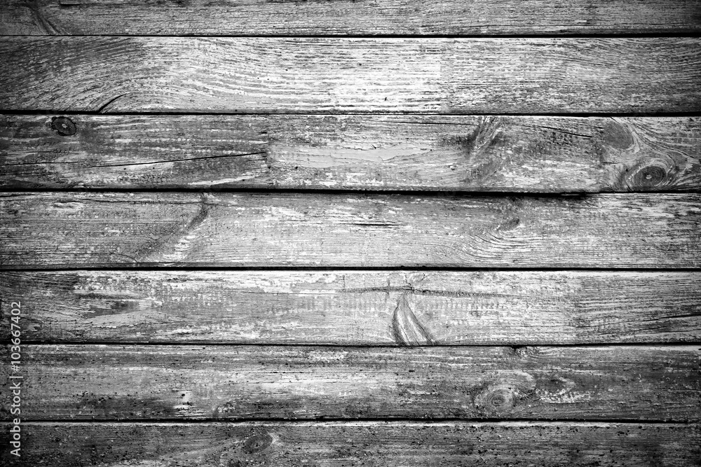 Rusty wooden  planks texture. Horizontal frame.