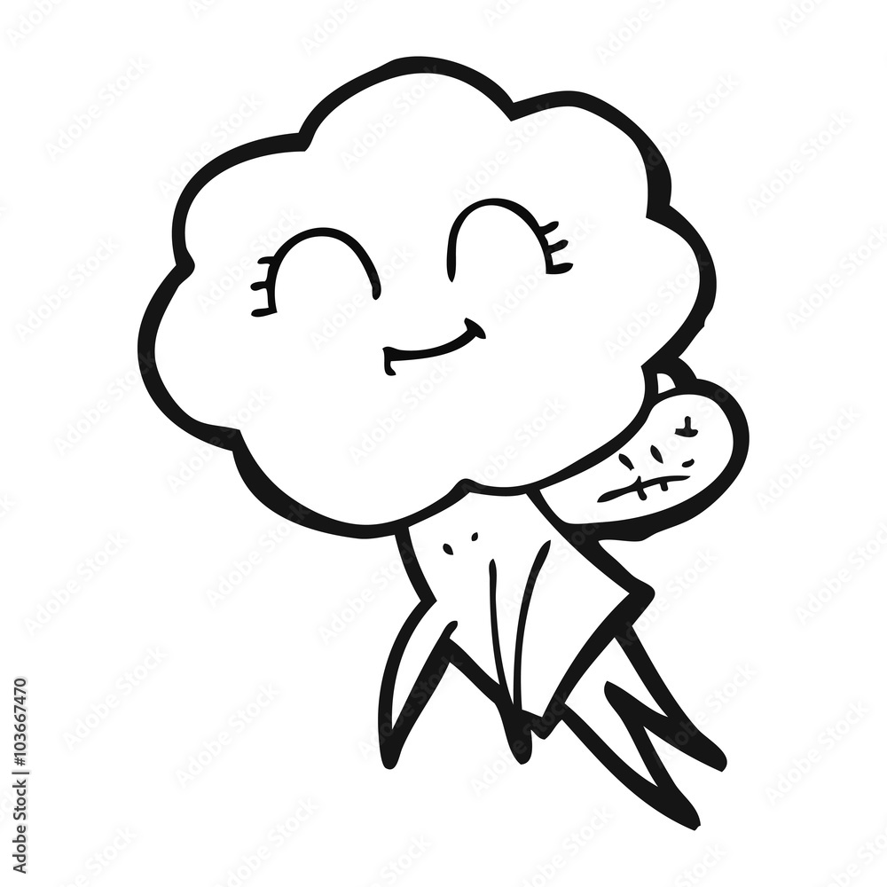 black and white cartoon magical creature black and white cartoon magical creature