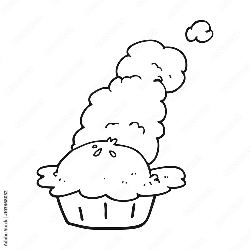 black and white cartoon hot pie black and white cartoon hot pie