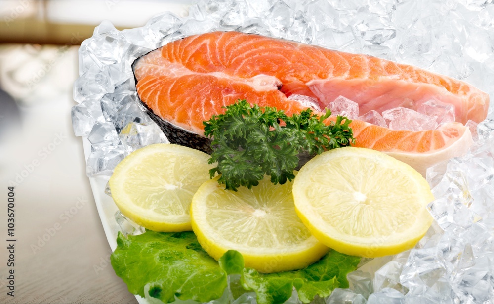 Salmon. Salmon.