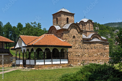 Church from the fourteenth century in Poganovo Monastery of St. John the Theologian, Serbia