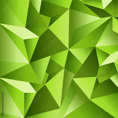 Abstract background in green color