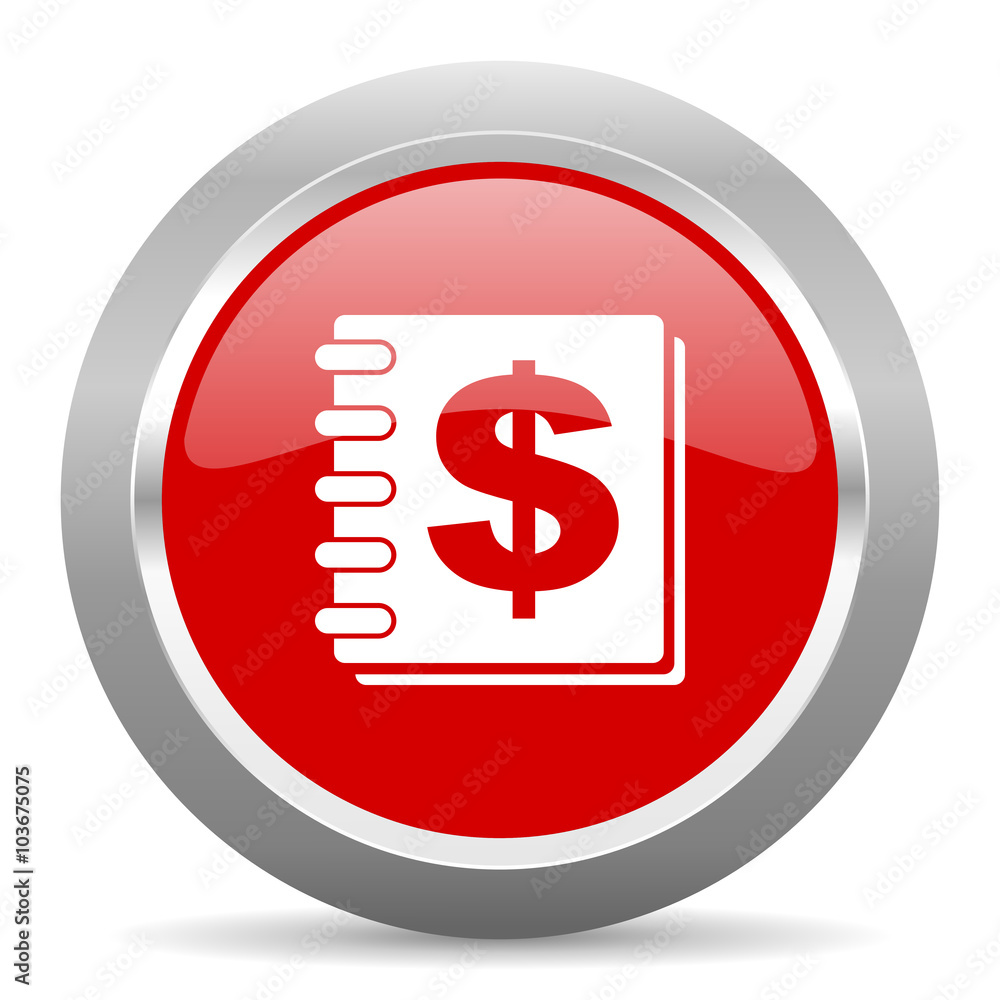 money red metallic chrome web circle glossy icon money red metallic chrome web circle glossy icon