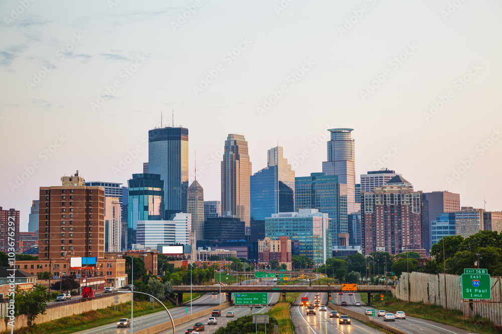 Downtown Minneapolis, Minnesota