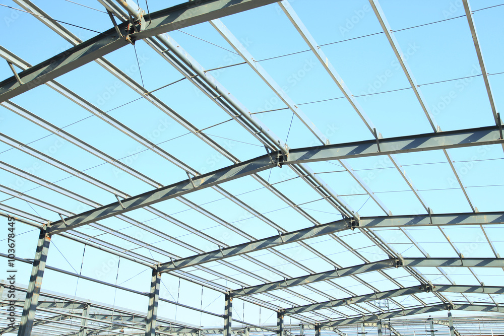 The steel structure The steel structure
