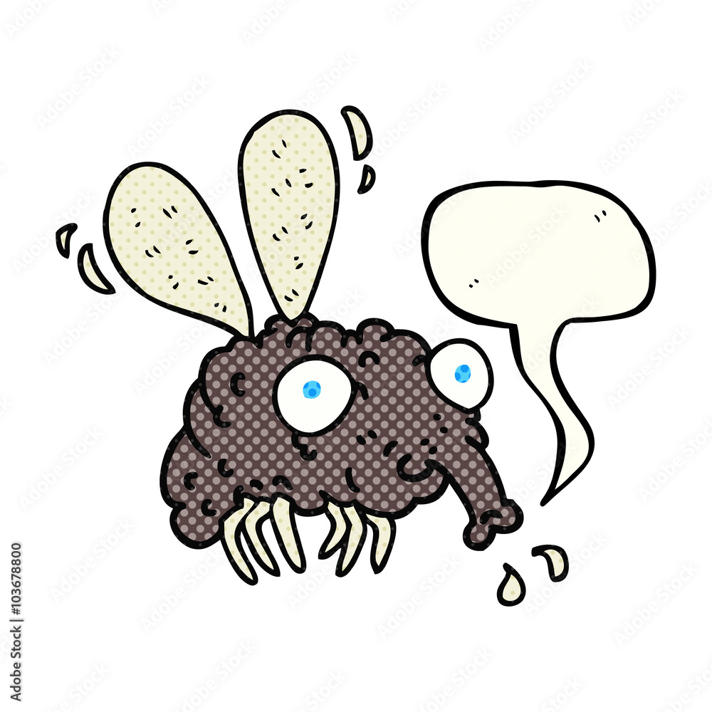 comic book speech bubble cartoon fly comic book speech bubble cartoon fly