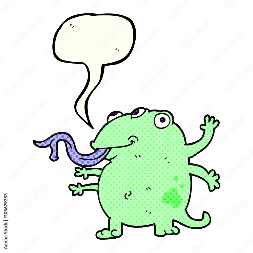 comic book speech bubble cartoon alien comic book speech bubble cartoon alien