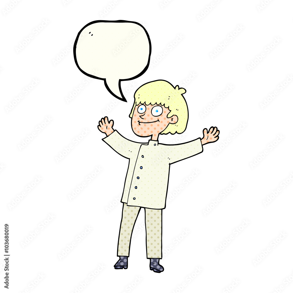 comic book speech bubble cartoon chef comic book speech bubble cartoon chef