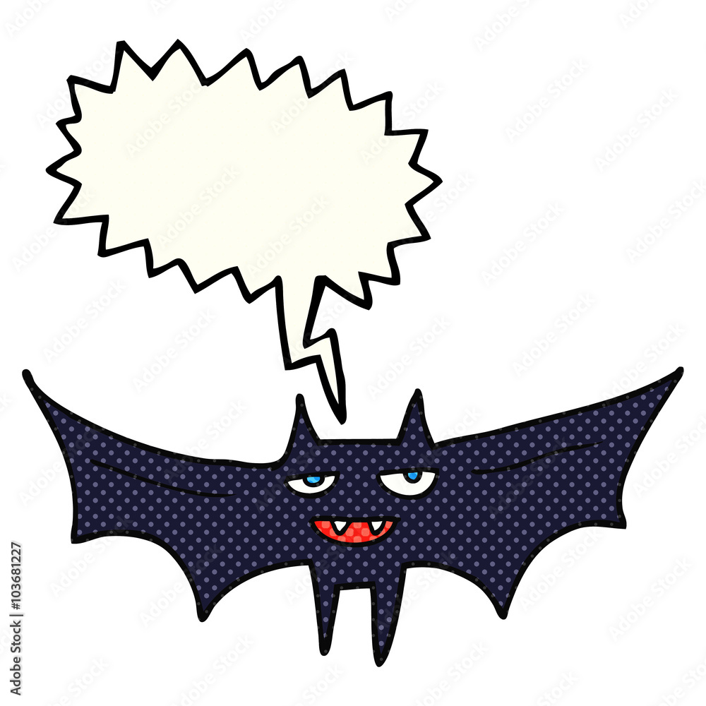 comic book speech bubble cartoon halloween bat comic book speech bubble cartoon halloween bat