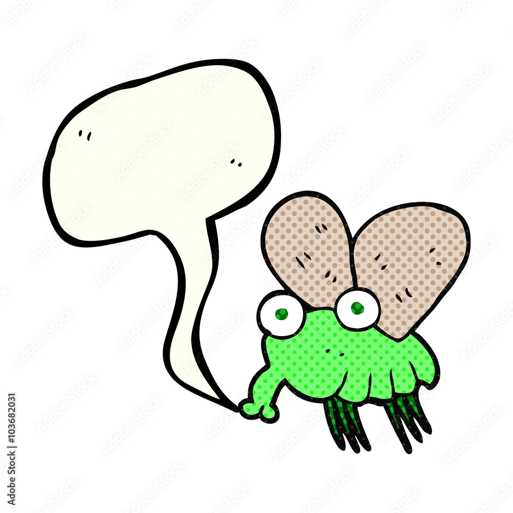 comic book speech bubble cartoon fly comic book speech bubble cartoon fly