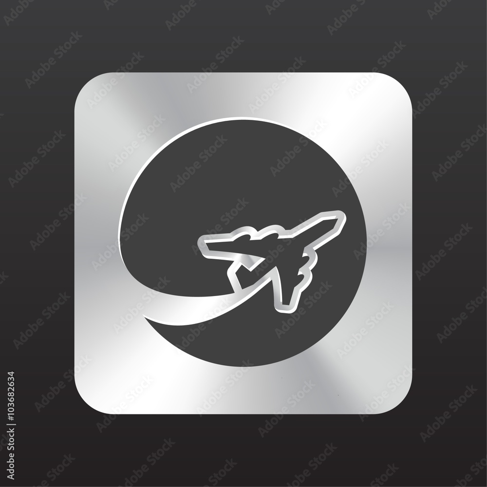 Pictograph of airplane Pictograph of airplane