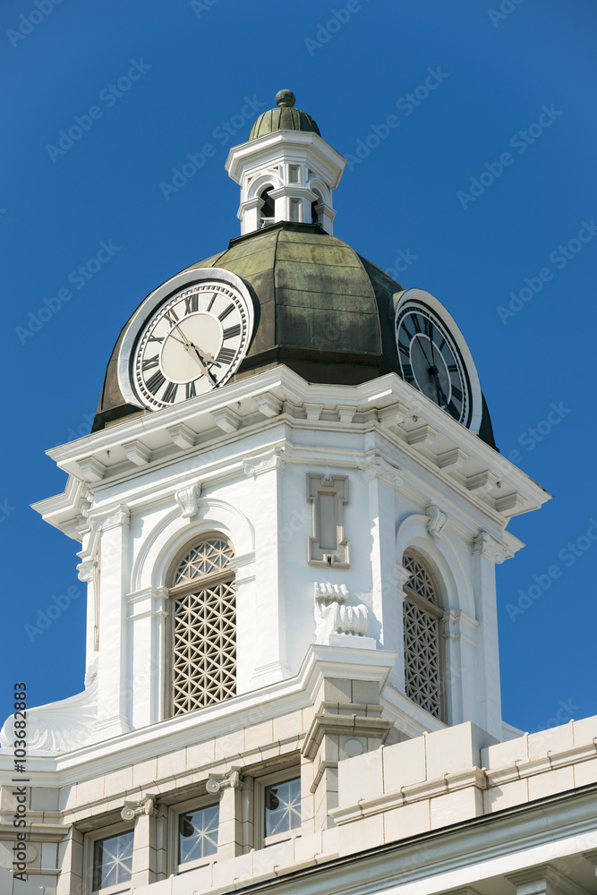 County Courthouse Clock Tower in Missoula, Montana