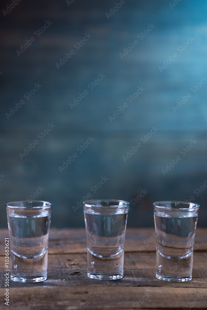 Vodka drinks with lemon and lime Vodka drinks with lemon and lime