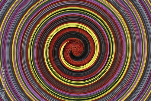 abstract of color swirls