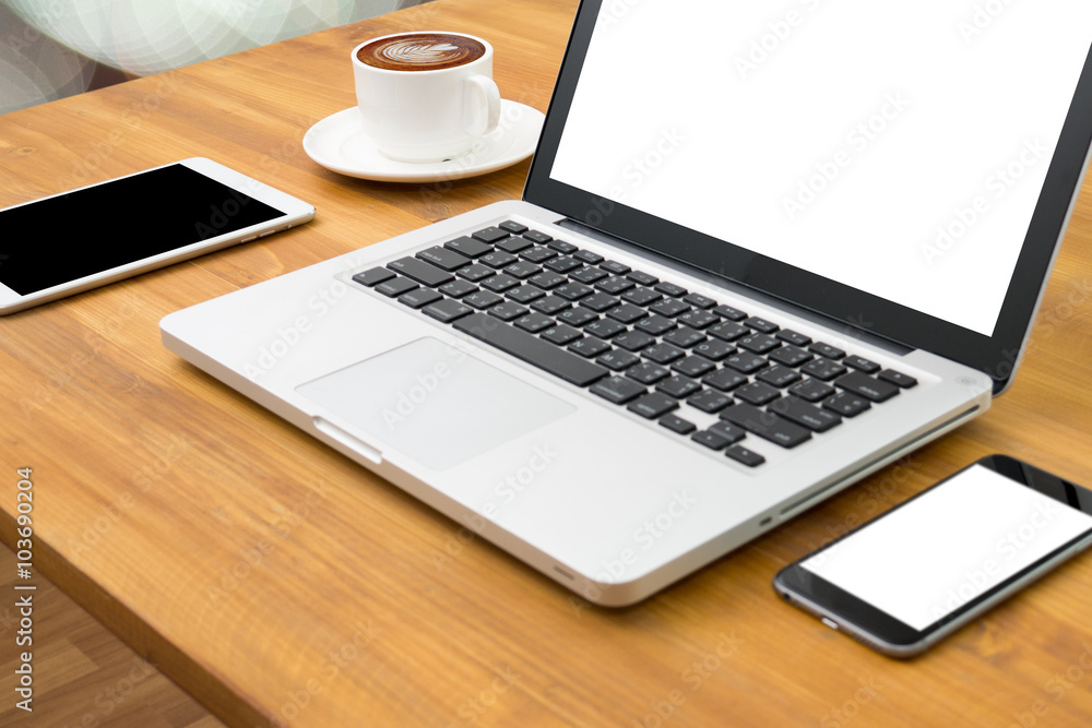 Flat Style Modern Design Concept of Creative Office Flat Style Modern Design Concept of Creative Office
