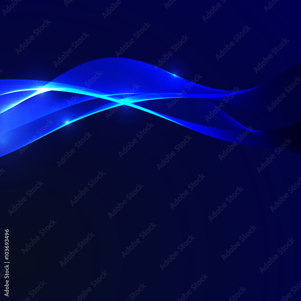 Obraz premium blue lines