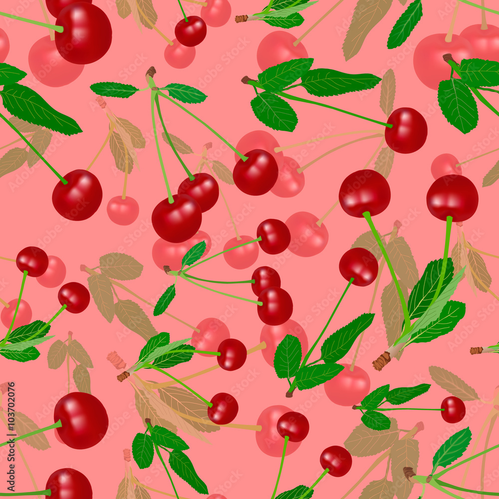 pattern of cherry pattern of cherry