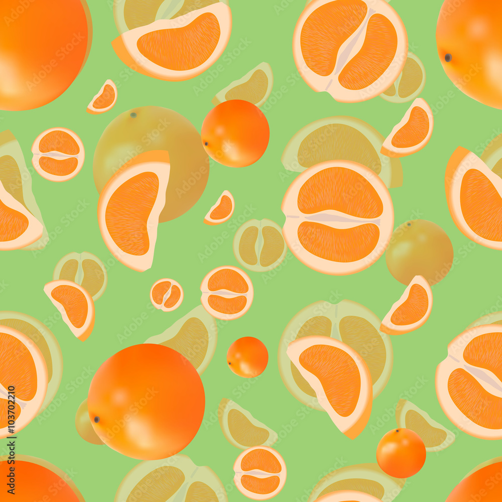 pattern of orange pattern of orange