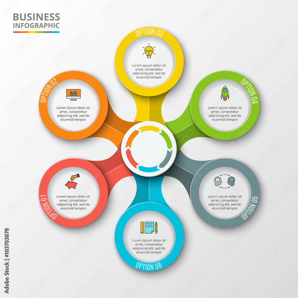Vector infographic design template. Vector infographic design template.