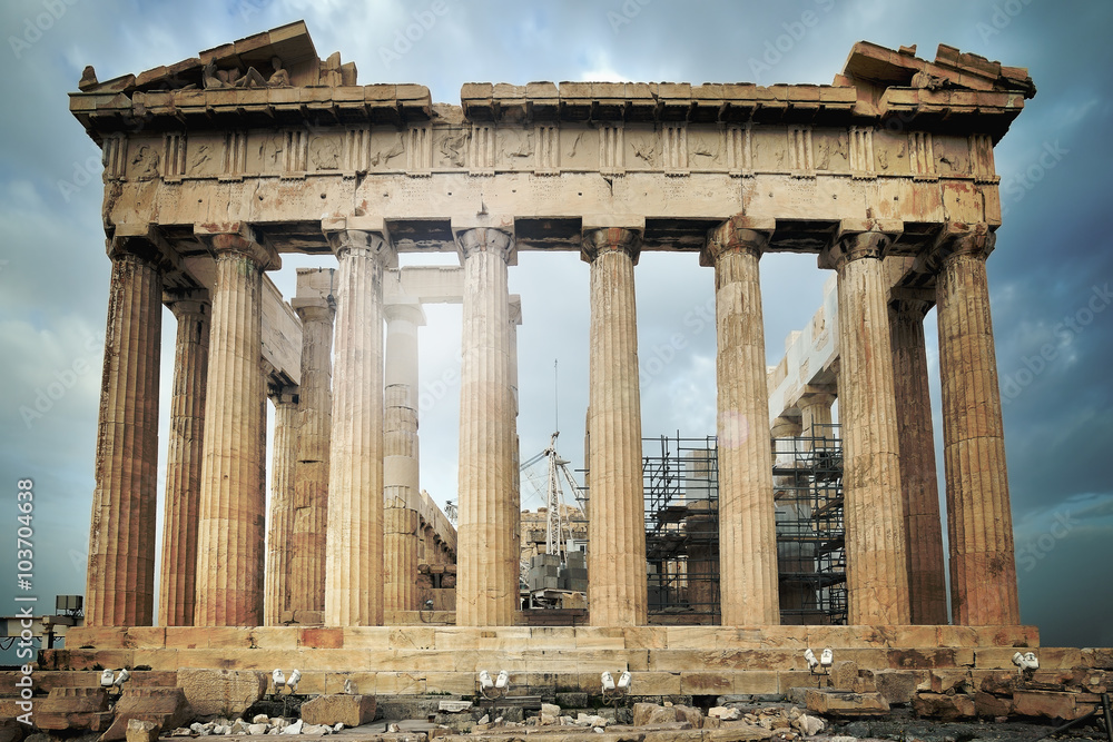 Obraz premium Parthenon, Acropolis in Athens