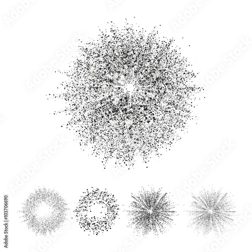 Abstract stars with squared particles