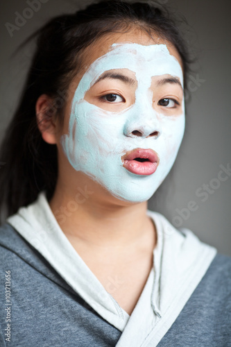 Obraz na płótnie beauty mask