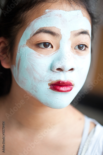 Obraz na płótnie beauty mask