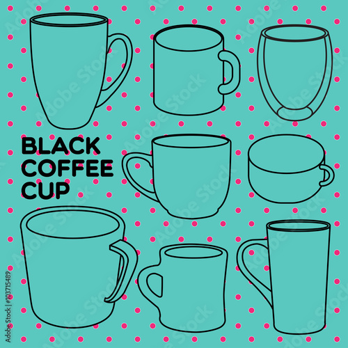 BLACK CUP
Collections of coffee cups in different shapes.