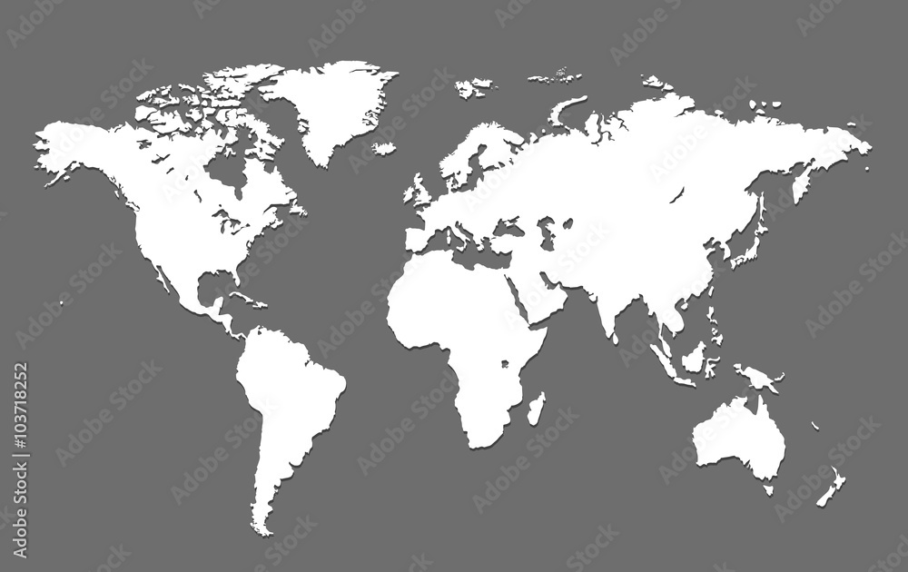 World map. World map.